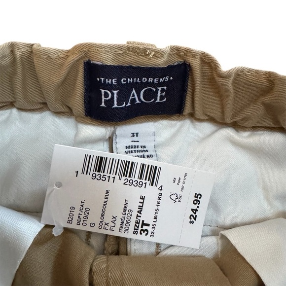 The Children’s Place Skinny Stretch Khaki Pants - Size 3T (NWT) - Picture 4 of 6